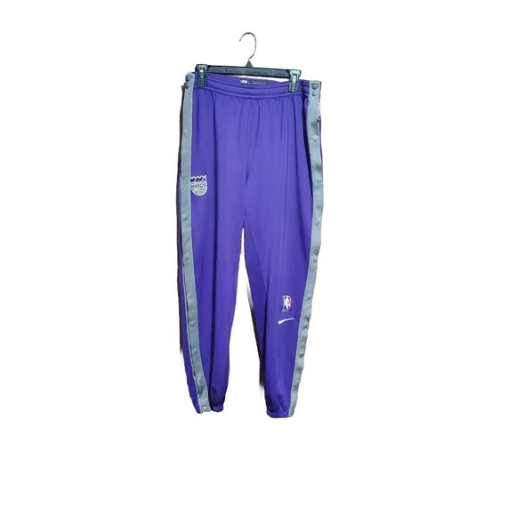 Nike Mens NBA BasketballKings Warmup Athletic Tear Away Snap XL
